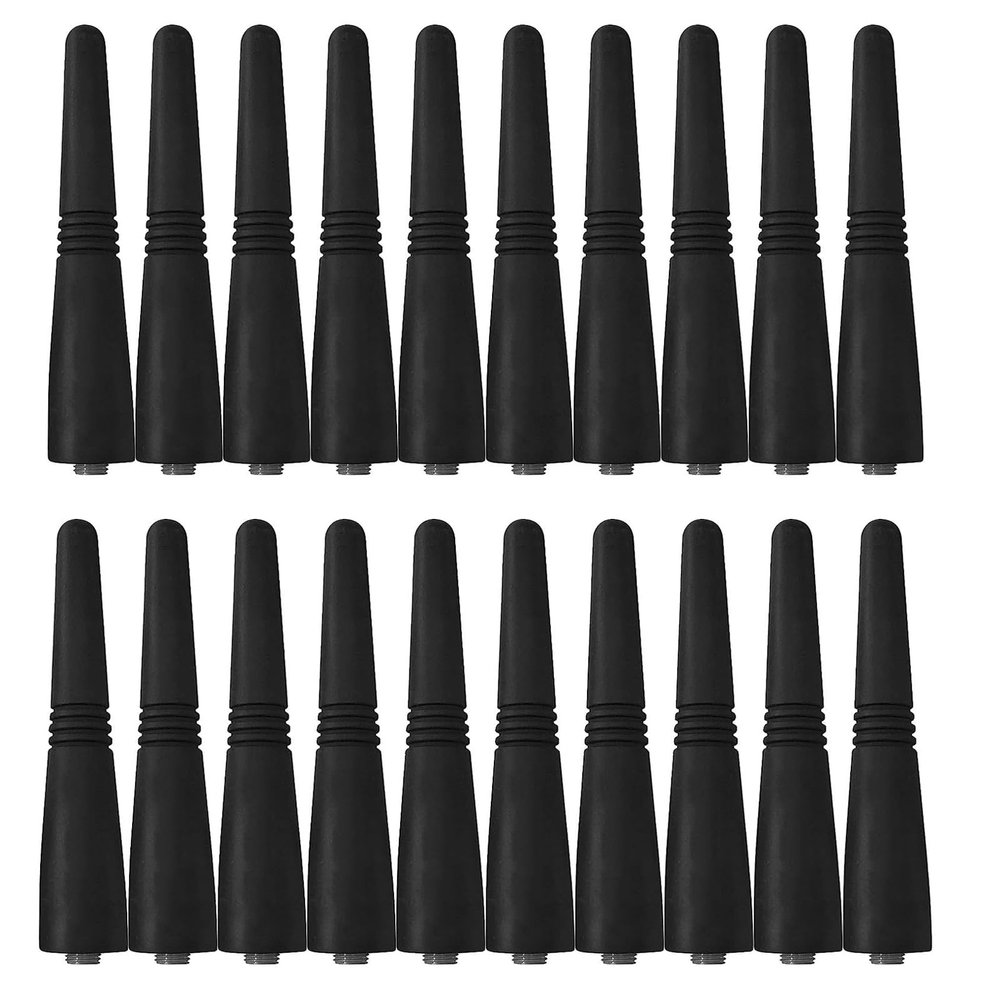 20Pcs PMAD4012 VHF Antenna 3.5 Inch136-174MHz Compatible with HT1250 EP450 PR400 CP185 CP200 EX500 EX600 PTX760 HT750 GP88 GP338 CT450