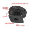 NovelGoal Threaded Hole Cold Shoe Holder Mount Adapter 1/4" for SLR Camera Cage Rig Tripod Flash Light Stand Mic Monitor Holder (with Screw) view 3