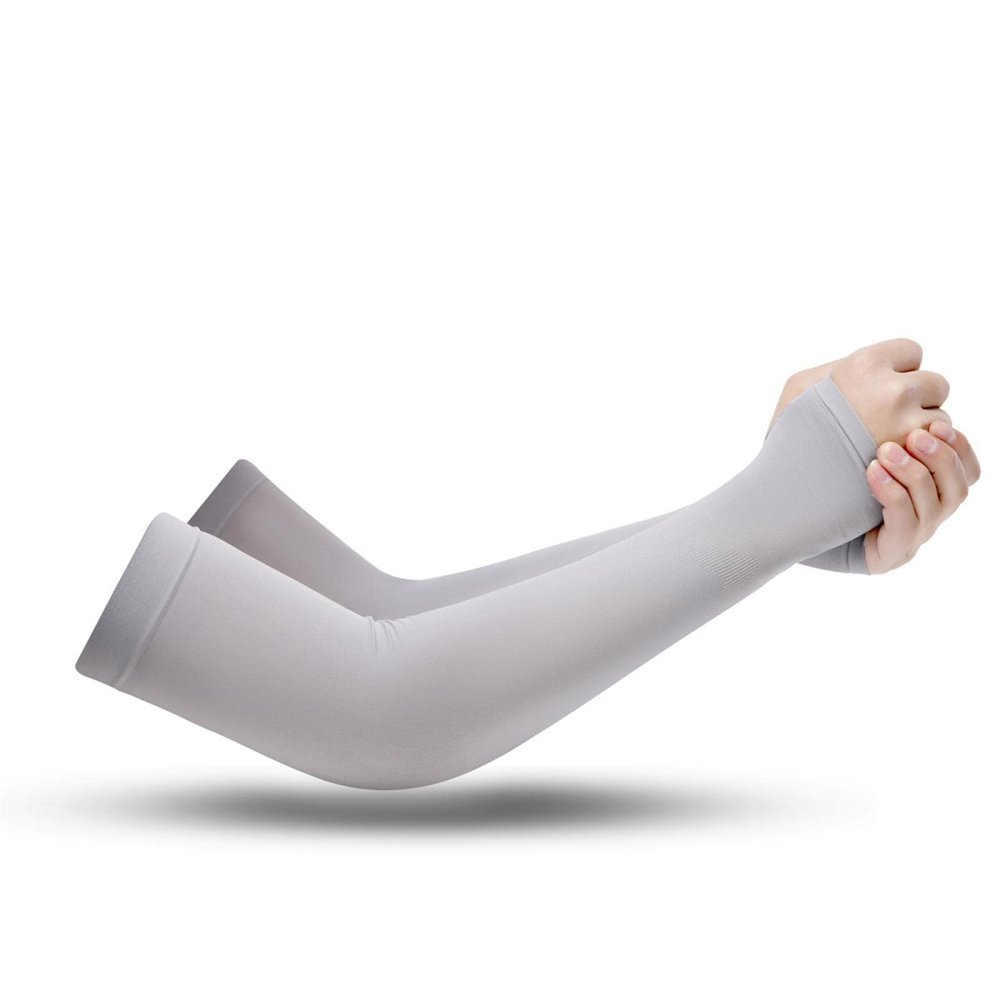 CENOE Sunscreen Ice Sleeve Men's Sleeve Ice Silk Gloves Uv Protection Sleeve
