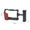 BGNing Cage with Silicone Handgrip and Cold Shoe XT5 Camera Cage ARCA Tripod Mount 1/4 3/8 Compatible with X-T5 Wooden Grip Extension Stabilizer Rig (Cage w Side Handle) view 2