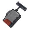 BGNing Cage with Silicone Handgrip and Cold Shoe XT5 Camera Cage ARCA Tripod Mount 1/4 3/8 Compatible with X-T5 Wooden Grip Extension Stabilizer Rig (Cage w Side Handle) view 3