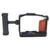 BGNing Cage with Silicone Handgrip and Cold Shoe XT5 Camera Cage ARCA Tripod Mount 1/4 3/8 Compatible with X-T5 Wooden Grip Extension Stabilizer Rig (Cage w Side Handle) view 4