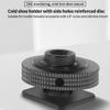 NovelGoal Threaded Hole Cold Shoe Holder Mount Adapter 1/4" for SLR Camera Cage Rig Tripod Flash Light Stand Mic Monitor Holder (2*Mount) view 3
