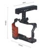 BGNing Cage with Silicone Handgrip and Cold Shoe XT5 Camera Cage ARCA Tripod Mount 1/4 3/8 Compatible with X-T5 Wooden Grip Extension Stabilizer Rig (Cage w Top Handle) view 2