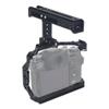 BGNing Cage with Silicone Handgrip and Cold Shoe XT5 Camera Cage ARCA Tripod Mount 1/4 3/8 Compatible with X-T5 Wooden Grip Extension Stabilizer Rig (Cage w Top Handle) view 3