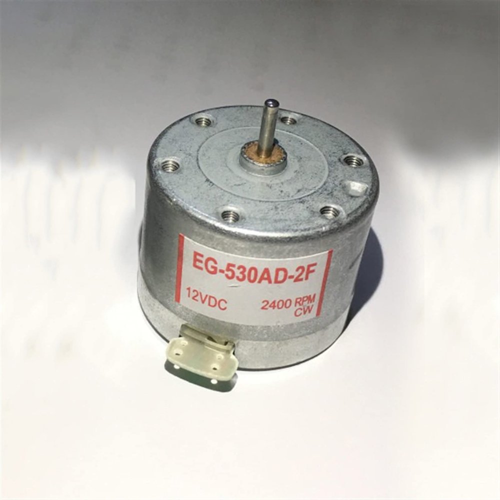 VekkEr Gear Motor,dc Geared Motor,Small Motor,1PCS DIY CD VCD DVD Spindle Motor, DC6V 9V 12V CW/CCW, EG-530AD-9B 9F 6B 6F 2B 2F(Speed(RPM):EG 530AD 6B CCW) (Size : EG 530AD 2F CW)