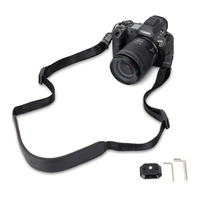 Mirrorless Camera Neck Strap with Quick Release Buckles, Adjustable Shoulder Sling Strap for Sony A7C II A7 IV III A7R V IV ZV1 ZV-E10 Canon EOS R100 R50 M50 M6 Nikon Z30 Z50 Z6 Z7 II & More (Black)