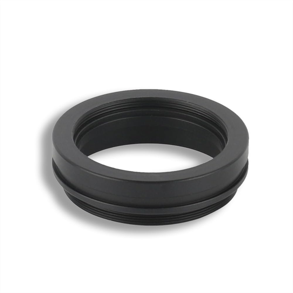 VAKUUM Lab Microscope Slides SZM and SZ Zoom Stereo Microscope Metal Barlow Objective Lens Hread Adapter Ring Light M52 to M42 M52 to M48 M48 to M42 Microscope Parts (Color : M52 to M48)