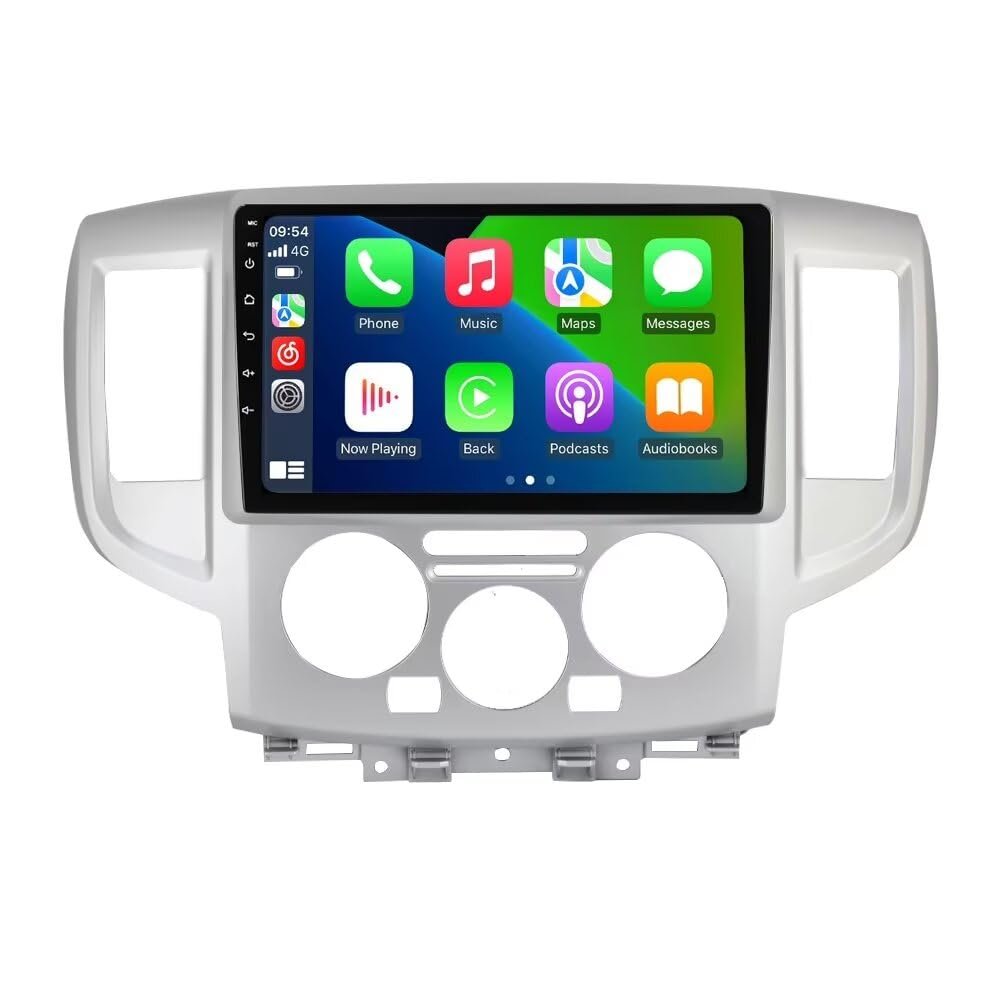 Radio Stereo for Nissan NV200 2009-2013,Biorunn 9 Inch Octa Core GPS Navi Wireless Wired Car-Play Android Auto IPS FM AM RDS DSP,8GB RAM 128GB ROM