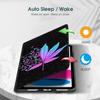 Case for iPad Mini 6 2021 8.3 Inch, Multi-Angle Smart Stand Cover Auto Sleep/Wake for iPad Mini 6th Generation 8.3 InchWeed Butterfly view 3
