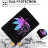 Case for iPad Mini 6 2021 8.3 Inch, Multi-Angle Smart Stand Cover Auto Sleep/Wake for iPad Mini 6th Generation 8.3 InchWeed Butterfly view 4