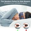 ASIILOVI 2-Pack Sleeping Headphones Bluetooth Headband, Wireless Headband Headphones with Ultra-Thin Speakers, Comfortable for Side Sleepers, Running, Adults, Unisex, Blue+Grey, One Size view 2