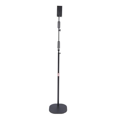 Tablet Floor Stand, 360 Degree Rotatable Tablet Holder Phone Stand, Universal Adjustable Overhead Bed Phone Stand for 4 to 11 Inches Devices Black
