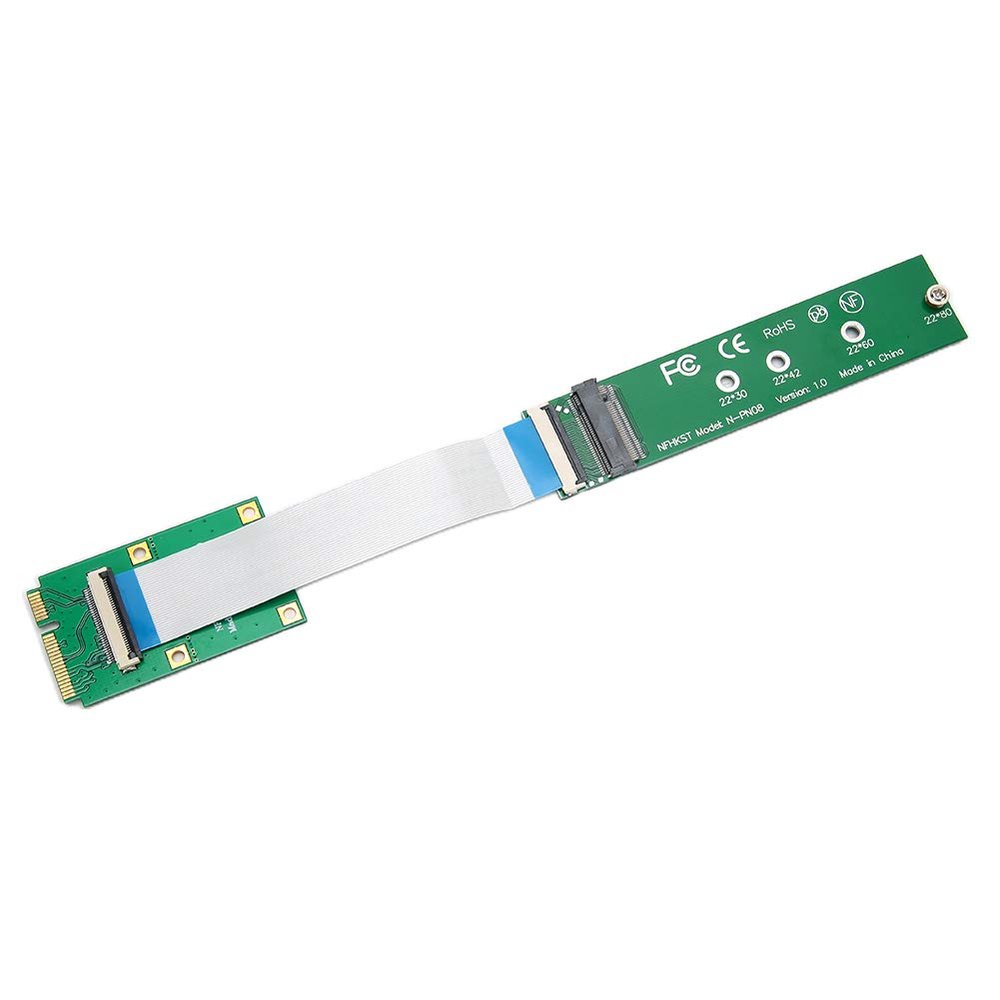 Adapter Card, Adapter Card Mini PCIE to NVMe M 2 NGFF SSD Converter for 2230/2242/2260/2280 M 2