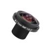 JTLB Wide Angle Fisheye Security Camera Lens, 5MP, 185 View, 1.7mm Focal Length, F2.0 Aperture, C-Mount Compatible view 1