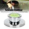 Cyrank Aluminum Alloy Turntable Stabilizer Record Weight Disc Stabilizer Vinyl Record Player Clamp for Vibration Balanced (Silver) view 2