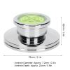 Cyrank Aluminum Alloy Turntable Stabilizer Record Weight Disc Stabilizer Vinyl Record Player Clamp for Vibration Balanced (Silver) view 4