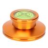 Turntable Stabilizer, Lp Record Weight Disc Stabilizer Record Weight Stabilizer Vinyl Record Player Clamp for Vibration Balanced(Gold) view 1