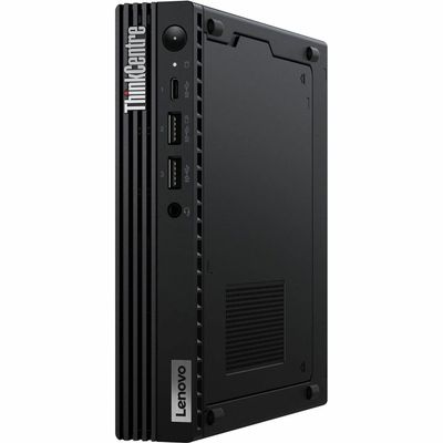 Lenovo ThinkCentre M90q Gen 3 Tiny Desktop Computer, Intel Core i7-12700 2.1GHz, 16GB RAM, 512GB SSD, Windows 11 Pro, Black