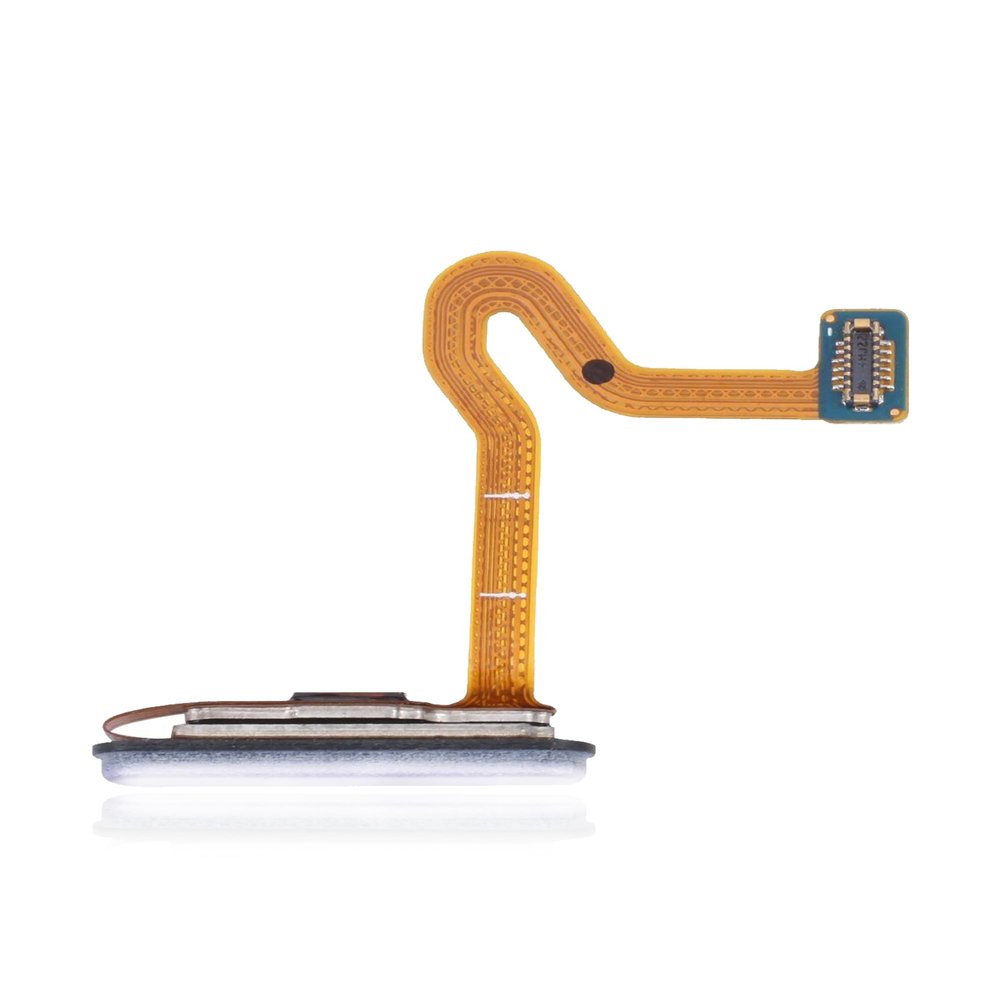 Best Shopper - Replacement Fingerprint Reader with Flex Cable Compatible for Samsung Galaxy Z Flip 3 5G (F711) (White)