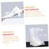 BESPORTBLE Thickened Non-Slip Shoe Covers for Men Waterproof and Rainproof Overshoes for Outdoor view 4
