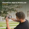MagMod MagSphere 2 & MagGrip 2 Bundle, Magnetic Flash Diffuser Kit for On-Camera Photography, Modular Lighting Control System, Compatible with 99% of All Speedlites view 3