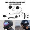 Martian Motorcycle Intercom Accessories Soft & Hard Earphone Mic for Martian BT-S2 TCOM-SC TCOM-VB FDC-VB T-MAX Helmet Intercom (5 Pin) view 3