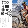 iplusmile 1set Bike Computer Mount for Handlebar Easy Installation Design for Mountain and Road Bicycles Versatile Flashlight and Cellphone Holder view 4