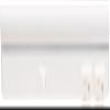 12-1/2" High Output Direct Voltage Series Lighted Power Strip, Single-White, 400 Lumens/Fixture, White Finish, White Receptacles, Soft White 3000K view 2