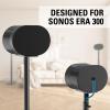 Mounting Dream Speaker Stands for Sonos Era 300, Height Adjustable Up to 42.4'', Set of 2 Surround Sound Speaker Stand with Cable Management for Sonos Era 300 Wireless Speaker,13.2 LBS Loading MD5416 view 2