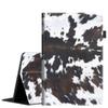 Case for All-New Amazon Fire Max 11 Tablet (13th Generation, 2023 Release), Multi-Angle Stand Smart Protective Cover with Auto Wake/Sleep, Cowhide Brown Black Cow view 1