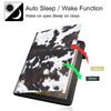 Case for All-New Amazon Fire Max 11 Tablet (13th Generation, 2023 Release), Multi-Angle Stand Smart Protective Cover with Auto Wake/Sleep, Cowhide Brown Black Cow view 3