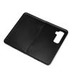 DirectNine Basics Phone Case for Microsoft Surface Duo 2, Faux Leather Bumper Case, Non-Slip Shockproof, Red view 3