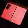 DirectNine Basics Phone Case for Microsoft Surface Duo 2, Faux Leather Bumper Case, Non-Slip Shockproof, Red view 4
