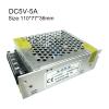 ISSUA Power Supply 5V 5A 6A 10A 20A 30A AC DC Power Supply Pc Source Converter 220V to 5V Power Supply for CCTV LED Television Nicely (Color : 5V 30A) view 3