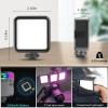 Altson Magnetic RGB Led Video Light LED Camera Light 360 Full Color Portable Photography Lighting Whit 3 Cold Shoe2000mAh Rechargeable CRI 96+/2500-9900K/13 Scene (Black) view 4