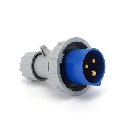 Elecbee Industrial Cable Mount Connector - 3Pin 16A 220V-250V Waterproof IP67 Rating