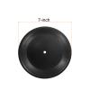 Rebower Blank Vinyl Records Smooth Plastic Waterproof CD Fake Vinyl Records Coasters, [for Retro Roll Music Room DIY] - 7 Inch/Black / 24 Pcs view 2