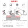3rd Third Brake Light Backup Reverse Parking Rear View Reversing Camera Led/IR Light Night Vision Waterproof IR Lights for Nissan NV 1500, 2500 and 3500 Series (2012 - Current) (Camera) view 3
