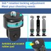 2PC Camera Tripod Mount for Gopro Adapter, 360 Adjustment 1/4-20 Screw Conversion Adapter for GoPro Hero10, Insta360 ONE X3, X2, Go 2 3, Xiaomi Yi and Other Action Cameras view 4