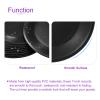 DMiotech 24 Pack 7 Inch Black Blank Vinyl Records for Home Room Wall Independent Decor CD Vinyl Decorative Records Coasters for Retro Music Studio Room view 4