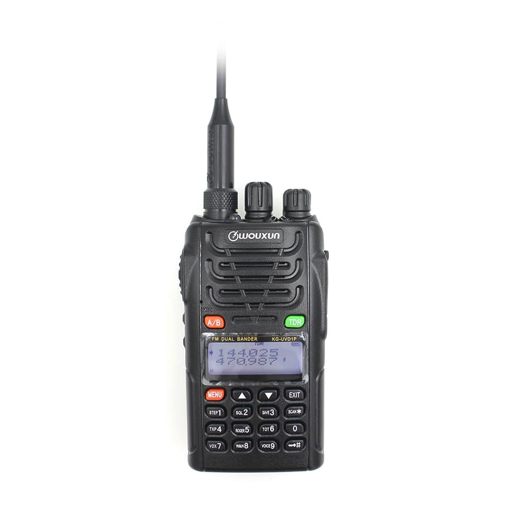 WOUXUN KG-UVD1P with 1700mAh Battery FM Transceiver UVD1P Walkie Talkie