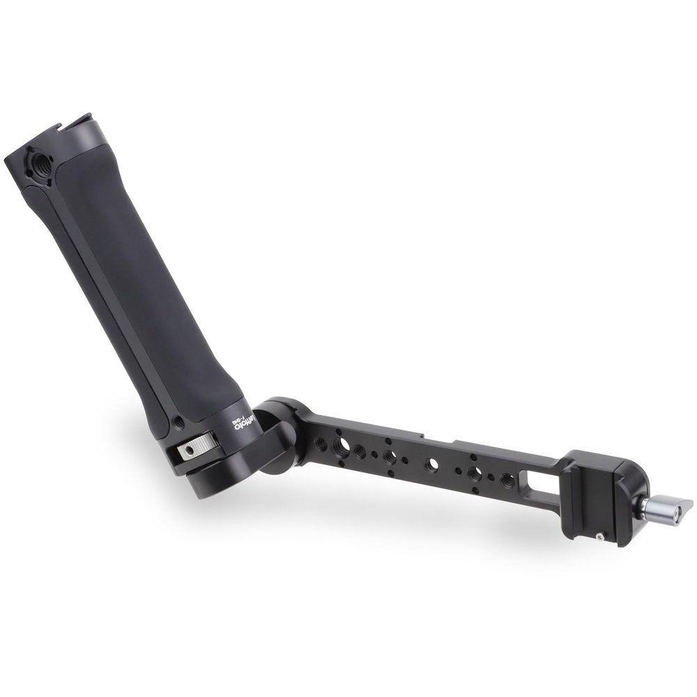 LEFTFOTO Gimbal Adjustable Silicone Sling Handgrip+Stabilizer Handle Extension Bracket kit,for DJI RS2/ RS3 PRO/ RS3 mini/ZHIYUN WEEBILL-S Gimbal Stabilizer,with NATO Clamp