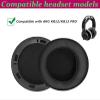 ACCIUK K812 Ear Pads Replacement with Soft Protein Leather Memory Foam Piercing Ear Pads Compatible with AKG K812/K812 Pro Headphones (Black) view 2