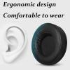 ACCIUK K812 Ear Pads Replacement with Soft Protein Leather Memory Foam Piercing Ear Pads Compatible with AKG K812/K812 Pro Headphones (Black) view 4