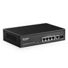 MokerLink 5 Port 2.5 Gigabit PoE Switch with 10G SFP, 5 x 2.5G Ethernet Ports, 4 Port PoE IEEE802.3af/at, 65W, Compatible with 10/100/1000Mbps, Unmanaged Fanless Wall Mountable Network Switch view 1