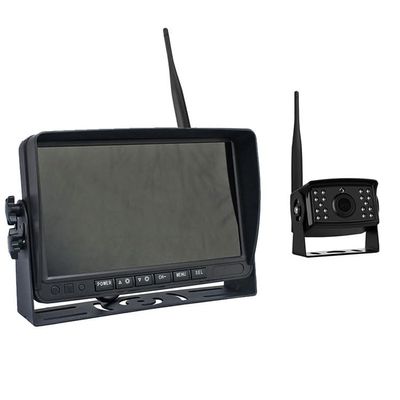 9inch Digital AHD Wireless Car Monitor DVR LCD Display +Wireless Digital AHD Rear View Rearview Reverse Reversing Backup Parking WiFi Camera for Trunk RV Camper Van Trailer 12V-36V (1Channel 1Cam)