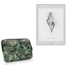 BoxWave Case Compatible with Onyx BOOX Nova Air2 - Camouflage Suit with Pocket, Neoprene Camo Suit Zipper Pocket for Storage view 1