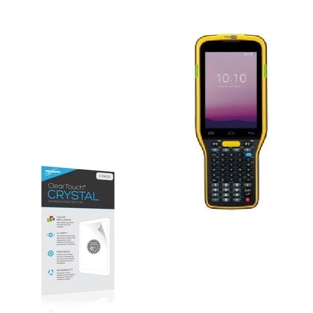 BoxWave Screen Protector Compatible With Cipherlab RK95 - ClearTouch Crystal (2-Pack), HD Film Skin - Shields From Scratches
