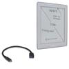 BoxWave Cable Compatible With Mobiscribe Wave Black & White (7.8 in) - USB Expansion Adapter, Add USB Connected Hardware to Your Phone view 1